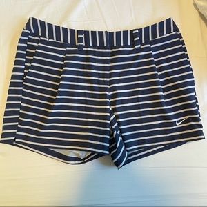 Nike golf shorts 🩳 Navy/White strips